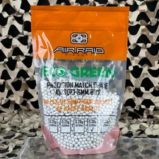 NEW Air Raid .30g Eco Airsoft BB's - 3,330 Rounds - White (65565)