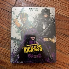 KICK-ASS 4K/BLURAY STEELBOOK BEST BUY w/Cards OOP Lionsgste