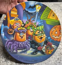 1997 McDonalds Halloween 9.5 " Plate - McNugget Buddies in Costume Vintage
