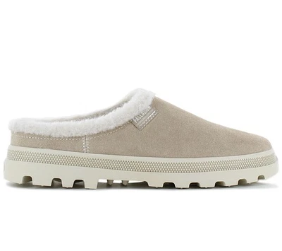PALLADIUM Palladune Mule Warm - Slipper Winter Hausschuhe Pantolette Beige NEU - Bild 1 von 4