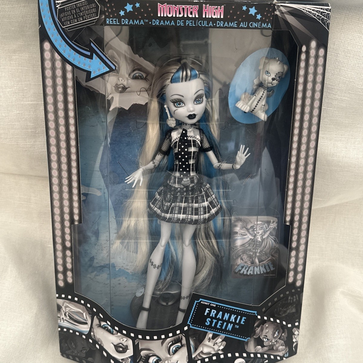 その他 Monster High Frankie Reel Drama Monster High 2022 Frankie Stein REEL DRAMA * NEW IN BOX | eBay