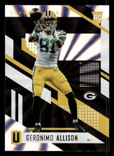 2017 PANINI UNPARALLELED GERONIMO ALLISON 125 MINT FOOTBALL GREEN BAY PACKERS