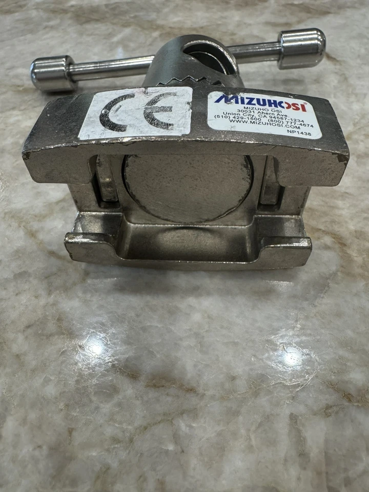 Abrazadera de riel lateral Mizuho Osi para accesorio de mesa quirúrgica Clark Socket usado Foto 4 de 4