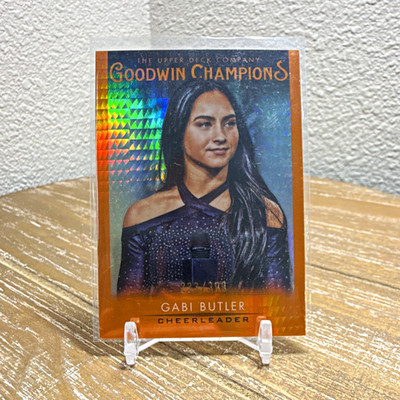 Upper Deck 2021 Goodwin Champions Gabi Butler #46 Orange Parallel #223/399 