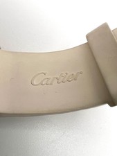 Cartier Santos W20129U2 Stainless Steel 33mm Santos White Rubber Watch 7