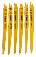 NEW 6PC DeWALT DWAR956 Reciprocating Saw Blade 9" 6 TPI ~ Free Shipping