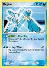 Regice 27/110 Rare Holon Phantoms Pokémon Card on eBay