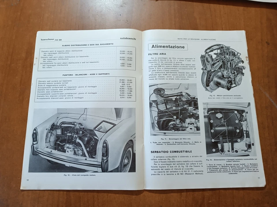 AUTOBIANCHI BIANCHINA 110 DB dati principali e caratteristiche - dati montaggio - Immagine 3 di 4