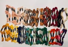 Lot of 70 Skeins Embroidery Floss