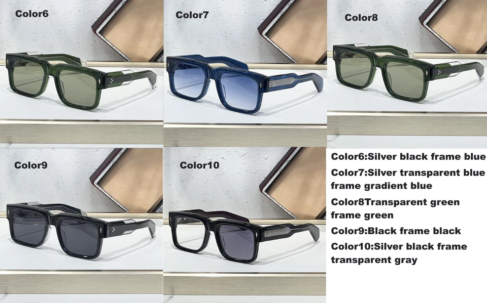 JACQUES MARIE MAGE HEMMINGS SUNGLASSES Size 55-22-146 - Image 3 of 4