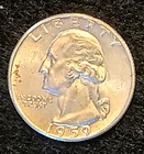 1959-D Washington Quarter - BU Condition - 90% Silver