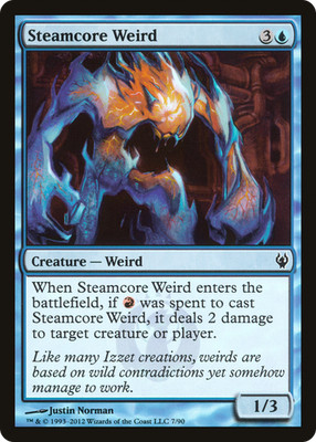 Steamcore Weird #7 (LP) Izzet vs Golgari DDJ Magic MTG