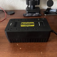 CyberPower - 450VA Battery Back-Up System - Black
