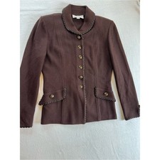 St. John Classic Women's Brown Tailored Jacket size 6