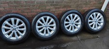 GENUINE AUDI Q3 18" ALLOY WHEELS & TYRES 83A601025G 235/55/18 57.1cb 5x112