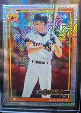 2026 Topps Series 1 - 1991 Topps Chrome Silver Pack Mojo Will Clark #91C-96