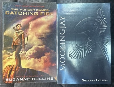 The hunger games: Catching Fire & Mockingjay paperback books. Both brand new