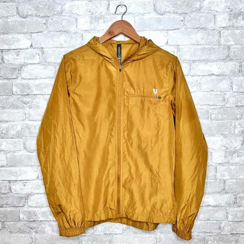 Vuori Men's Daybreak Windbreaker Size Small Full Zip Hoodie Cognac - Bild 3 von 12