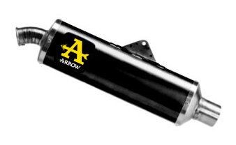 72652AON - Exhaust Muffler Arrow Indy Race Dark Kove 450 Rally (25-)