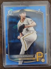 2025 Bowman Chrome Draft Sapphire  Seth Hernandez #BDC-25 First