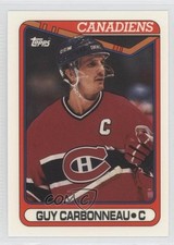 1990-91 Topps Tiffany Guy Carbonneau #93 HOF 0j0