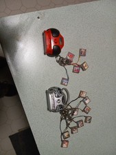 2 Tiger Hit Clip Boom Boxes With 14 Cartridges RedOneNoHandle Nostalgic Untested