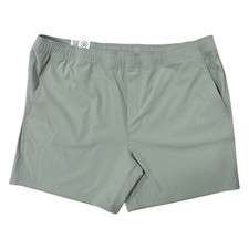 Member's Mark Men's Stretch Moisture Wicking Tech Pull on Short Green, 3XL 
