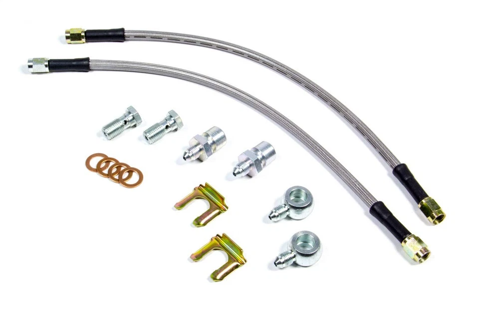 Wilwood Brakes     Wilwood 220 11371 Flex Line Kit Caliper  D52 14In W Banjo - Image 3 of 4