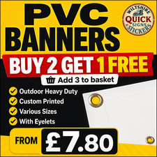 PVC Banners Outdoor Heavy Duty Custom Printed Advertising Vinyl Banner Sign