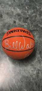 Bill Walton Signed Mini Spalding Basketball – NBA Hall of Fame Autograph