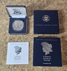 2024-P Peace Silver Dollar $1 - Philadelphia - OGP w/ COA Uncirculated