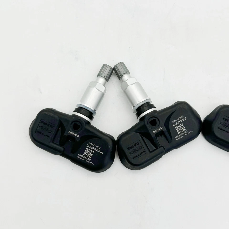 4x DENSO Tire Pressure Sensor TPMS 42753-SWA-A03 For Honda Accord EX EXL CR-V LX - Image 3 of 4