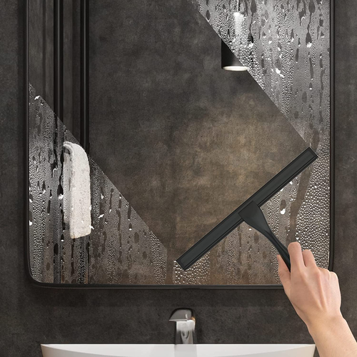 All-Purpose Stainless Steel Shower Squeegee for Shower Glass Door with Adhesive - Bild 4 von 12