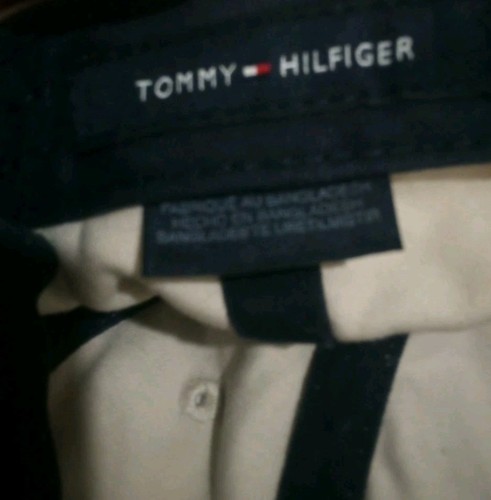 Tommy Hilfiger Hat Cap Strap Back Adjustable OS-Tan Color - Good Condition - Picture 8 of 8