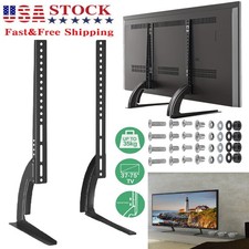 TV Stand Mount Universal TV Stand Tabletop for 37 -75 inch Plasma LCD LED Flat