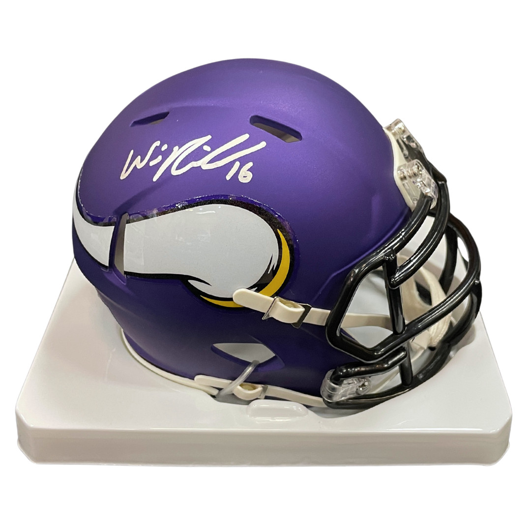 Will Reichard Autographed Minnesota Vikings Speed Mini Helmet Beckett