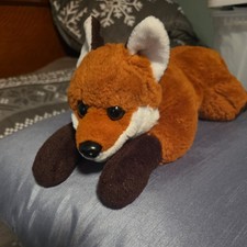 FAO SCHWARZ "Adopt a Pet" Red Fox retired 18" Plush Woodland Animal vguc
