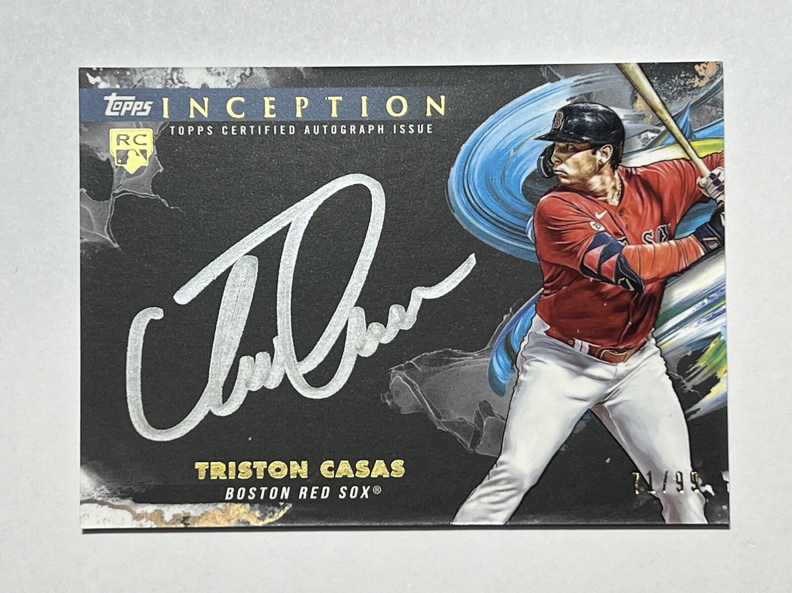 2023 Topps Inception Silver Signings /99 Triston Casas Rookie Auto Boston RC