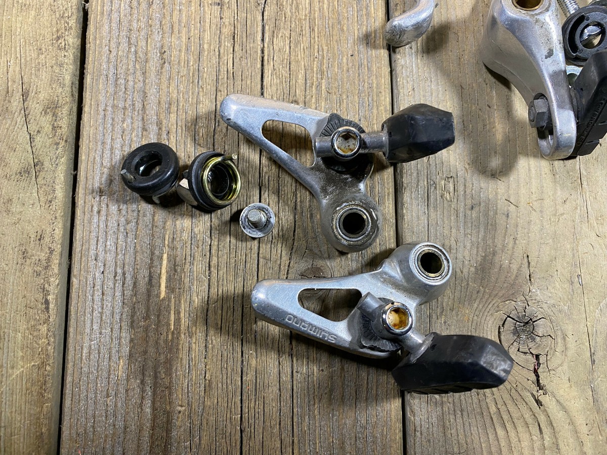 Leviers De Frein Vintage Shimano BL-MT60 Deore - VTT BMX Cruiser Années 80