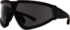 Authentic MONCLER Wrapid ML0249 02A Matte Black Smoke Sunglasses 98-7 