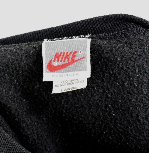 90s Vintage Nike Sweatshirt Just Do It Graphic Sweatshirt Men's L Womens Unisex - Picture 6 of 6