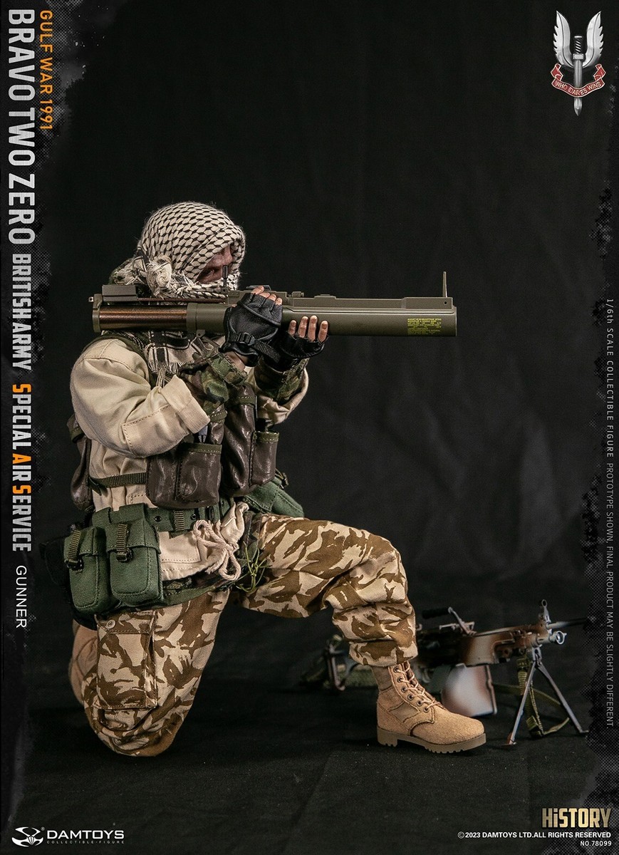 DAMTOYS Bravo Two Zero British Army SAS Gunner 1/6 Action
