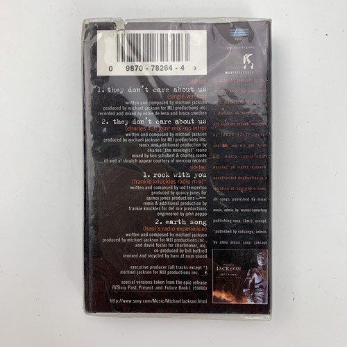 Michael Jackson They Don't Care About Us (Cassette) Single Sealed w/ Deep Cutout - Picture 2 of 6