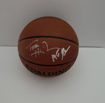 Boston Celtics Tom Heinsohn Mike Gorman Signed NBA Basketball HOF COA 