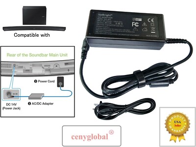 14V AC Power Adapter For Samsung HW-J4000 HW-J6000 HW-JM4000C HW-JM6000  Soundbar