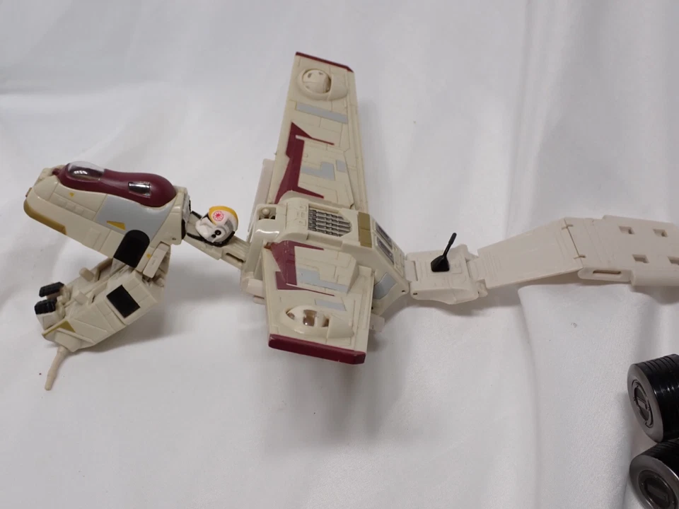 Juego de 3 Hasbro 2007 Transformers Star Wars Snow Speeder Commander Cody + Más Foto 3 de 4