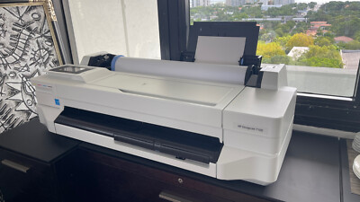 HP DesignJet T100 24'' Large-Format Inkjet Wide Large Format Plotter Color