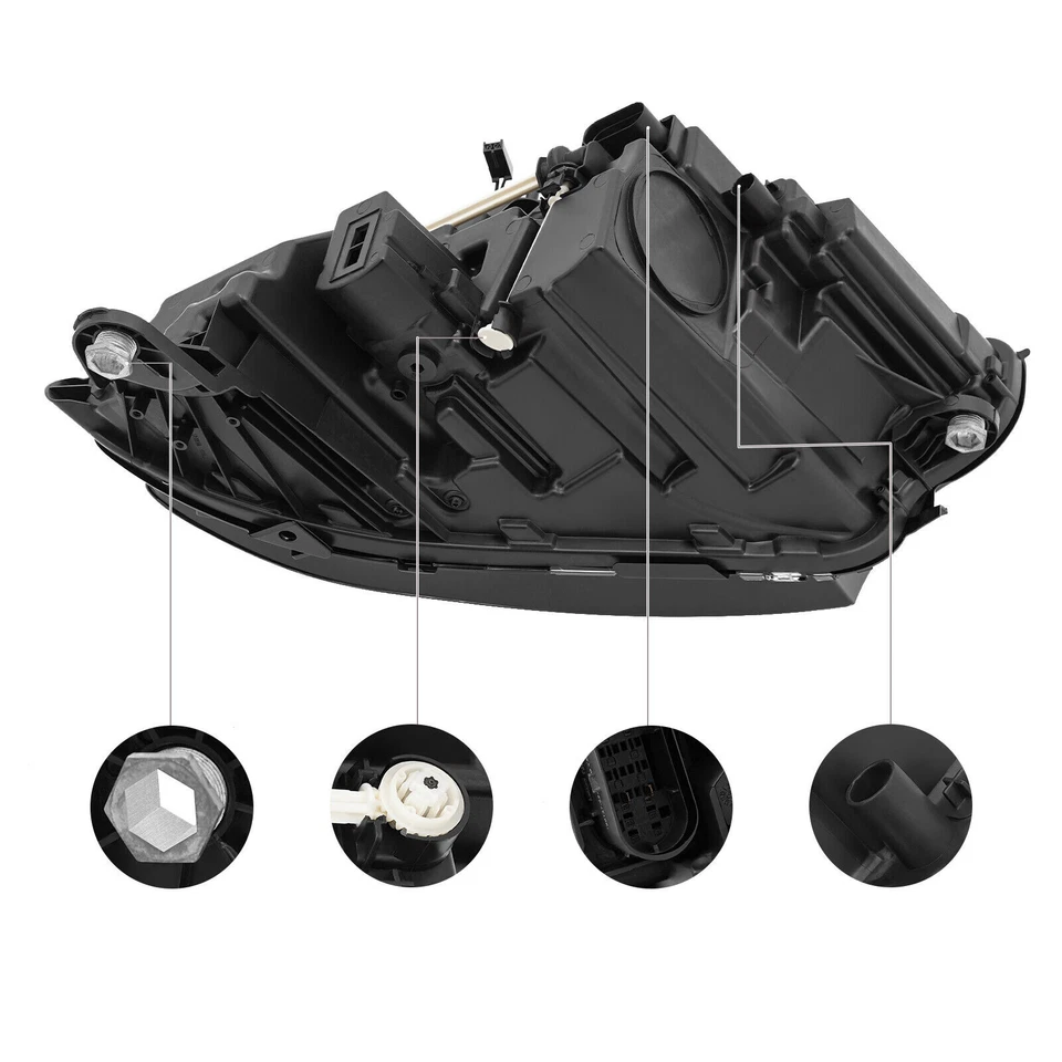 For 2017-2020 Mercedes-Benz E-Class E300 W213 LED Headlight Right Passenger Side Foto 4 de 4