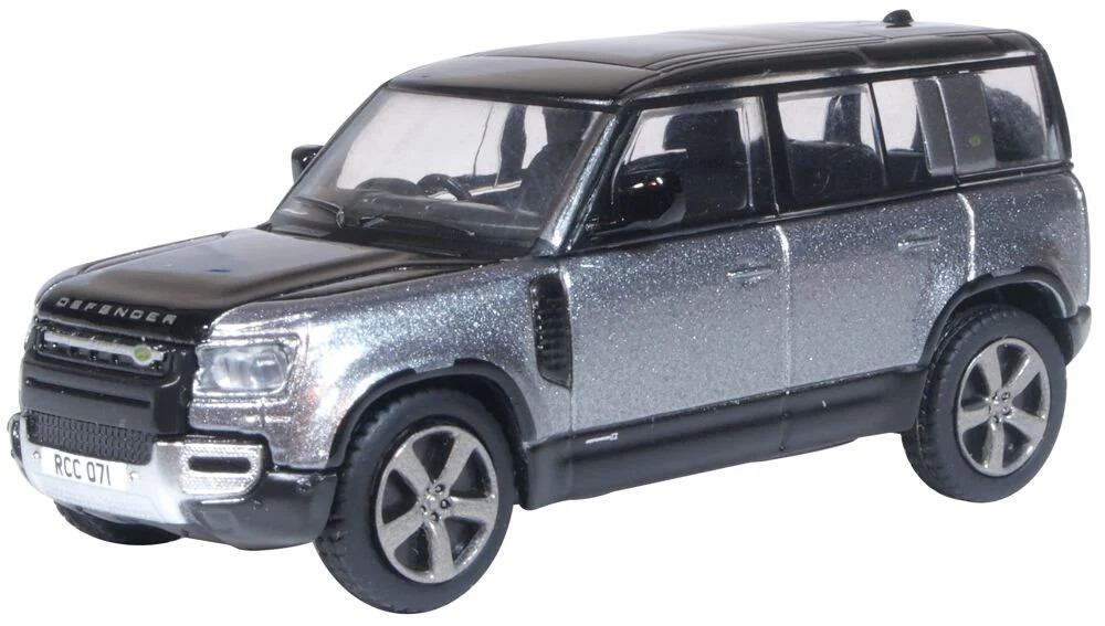 OXFORD AUTOMOBILE NEW LAND ROVER DEFENDER 110X EIGER GREY 76ND110X002