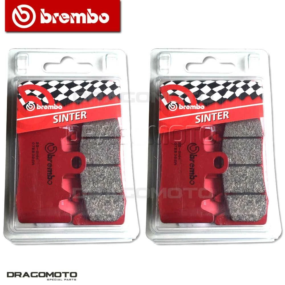Pastillas Freno Delanteras Y Traseras EBC Sinterizadas Para BMW S1000XR 2015-2018 | Referencia FA630HH/FA363HH